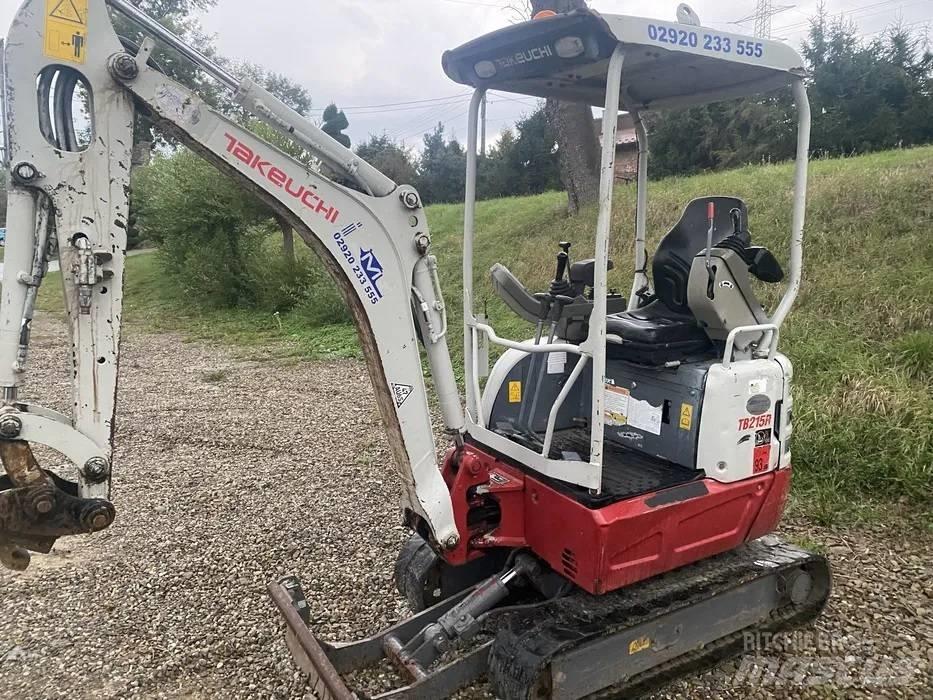 Takeuchi TB 215 R 소형 굴삭기 7톤 미만