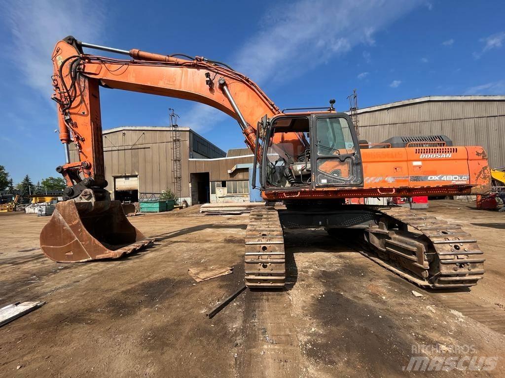 Doosan DX 480 LC 대형 굴삭기 29톤 이상
