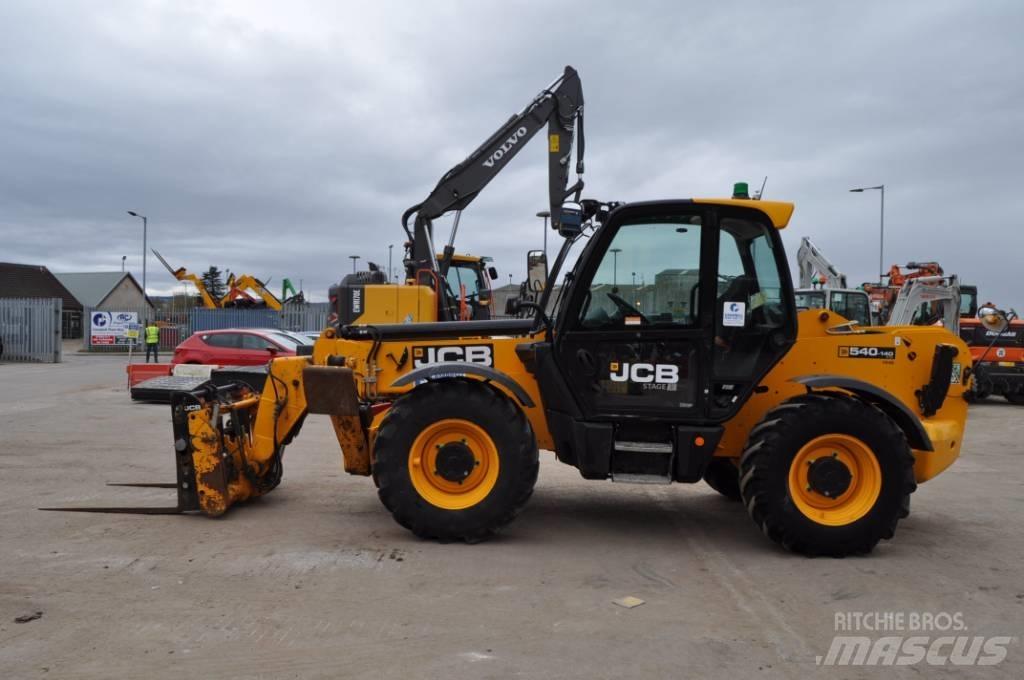 JCB 540-140 텔러 핸들러