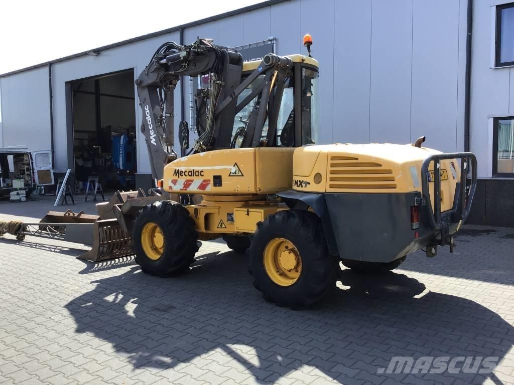 Mecalac 12 MXT  휠 굴삭기
