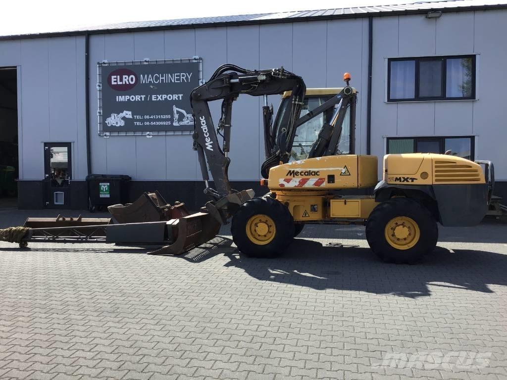 Mecalac 12 MXT  휠 굴삭기