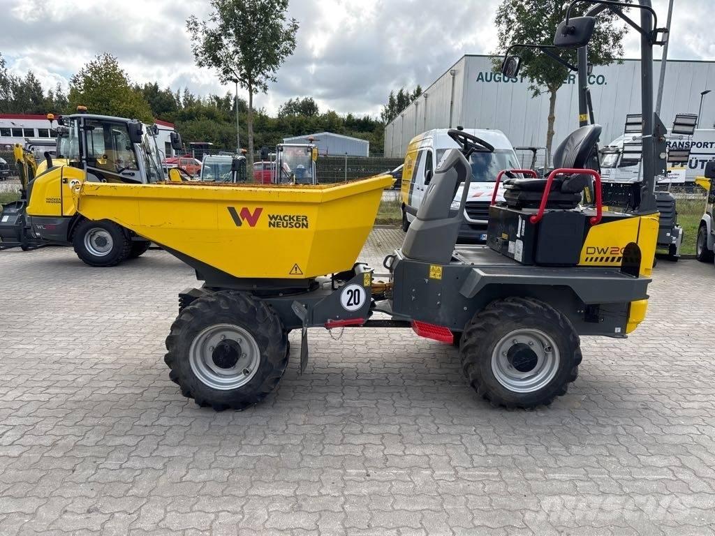 Wacker Neuson DW20 건설현장 덤프트럭
