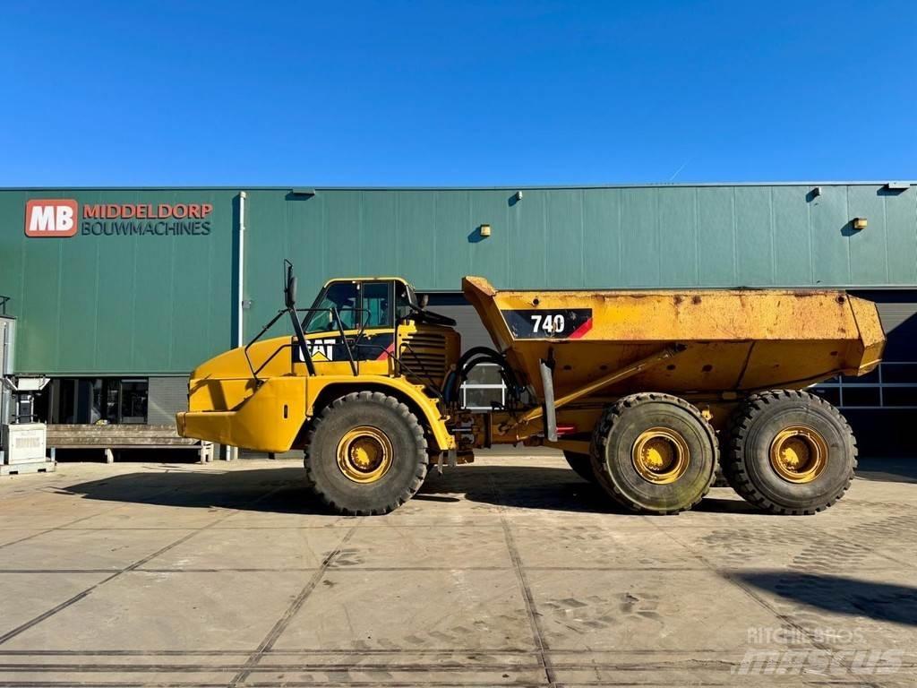 CAT 740 연결식 홀러