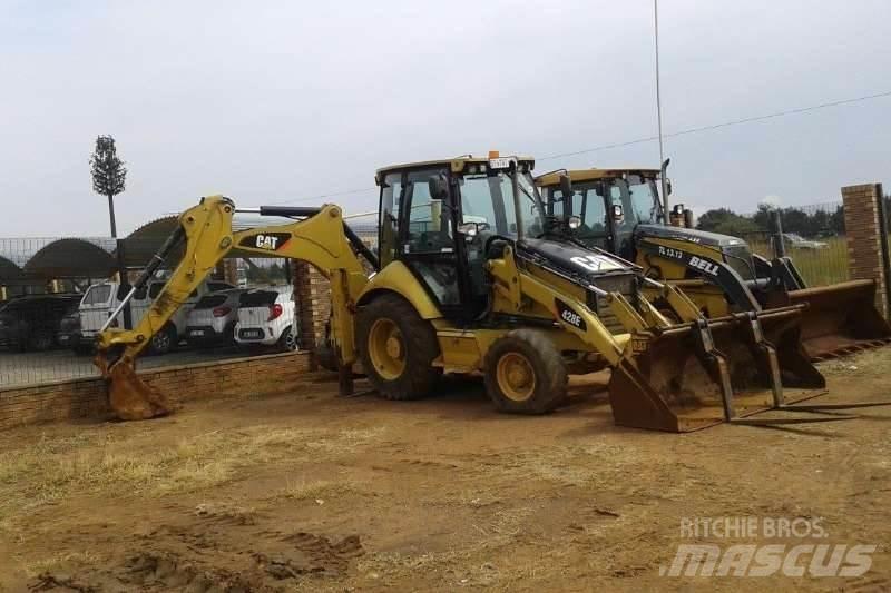 CAT 428E 백호로더