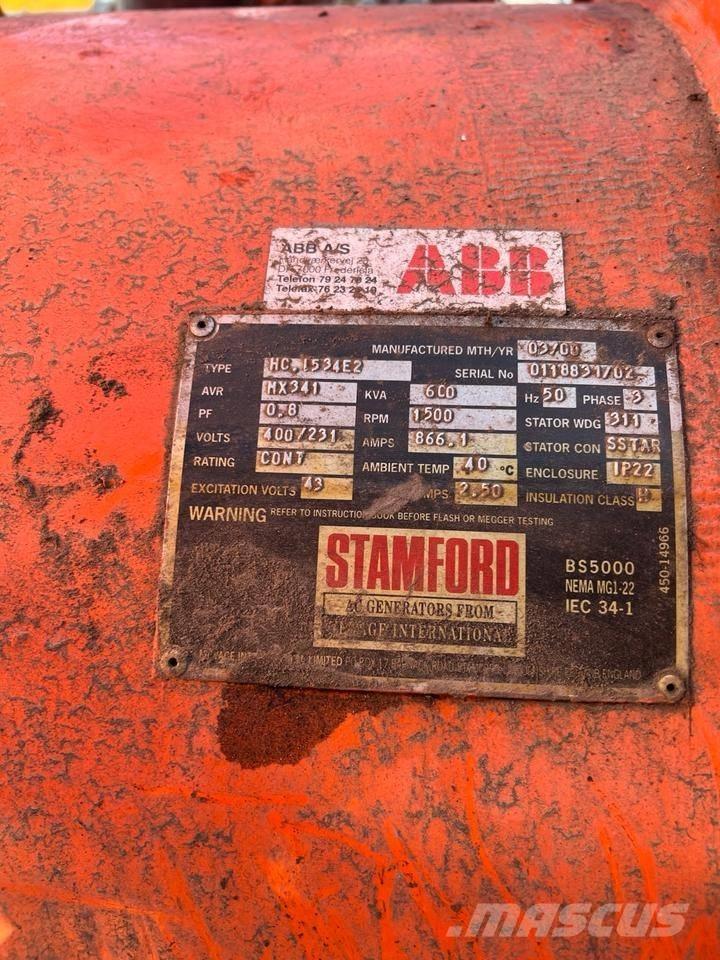 MAN BHKW 500 KVA 디젤 발전기