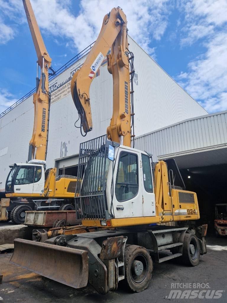 Liebherr A924C 폐기물/산업 처리기