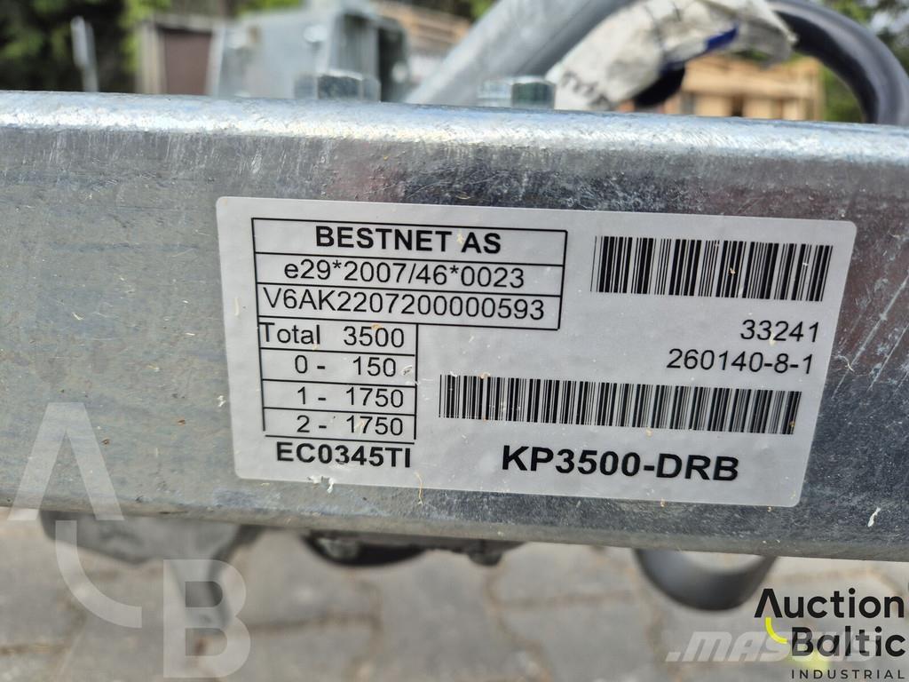  Tiki KP3500-DRB 커튼사이더 세미 트레일러