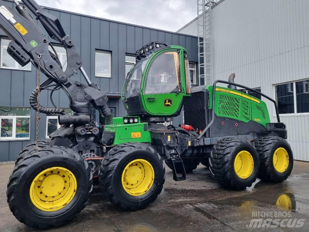 John Deere 1270 G 원목 하베스터