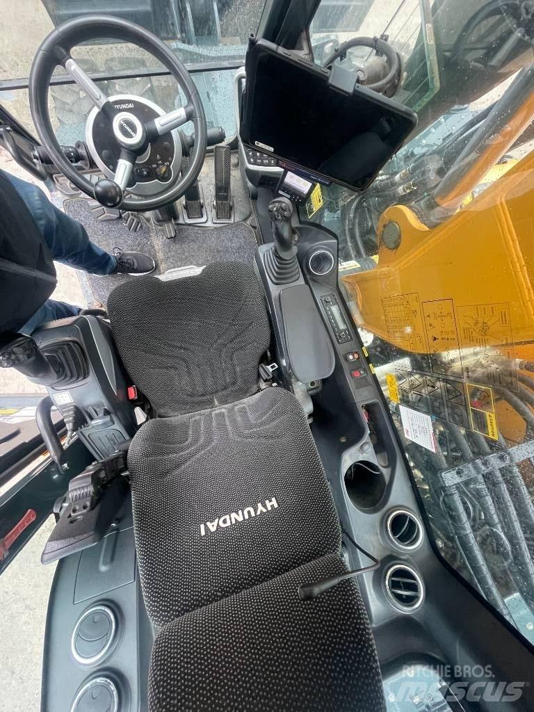 Hyundai HW160  휠 굴삭기