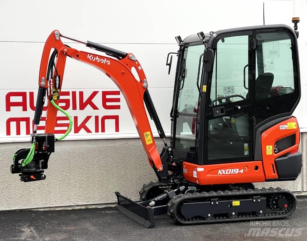 Kubota KX 019-4 소형 굴삭기 7톤 미만