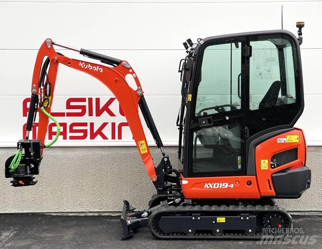 Kubota KX 019-4 소형 굴삭기 7톤 미만