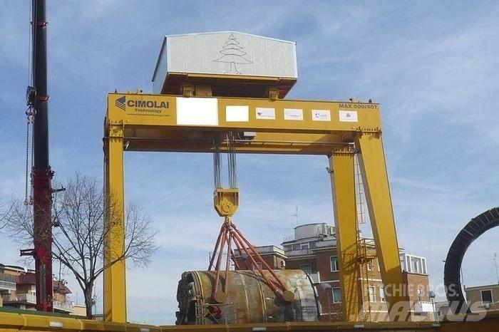  CIMOLAI RGC500Ton 천장 주행용 기중기 및 갠트리 크레인