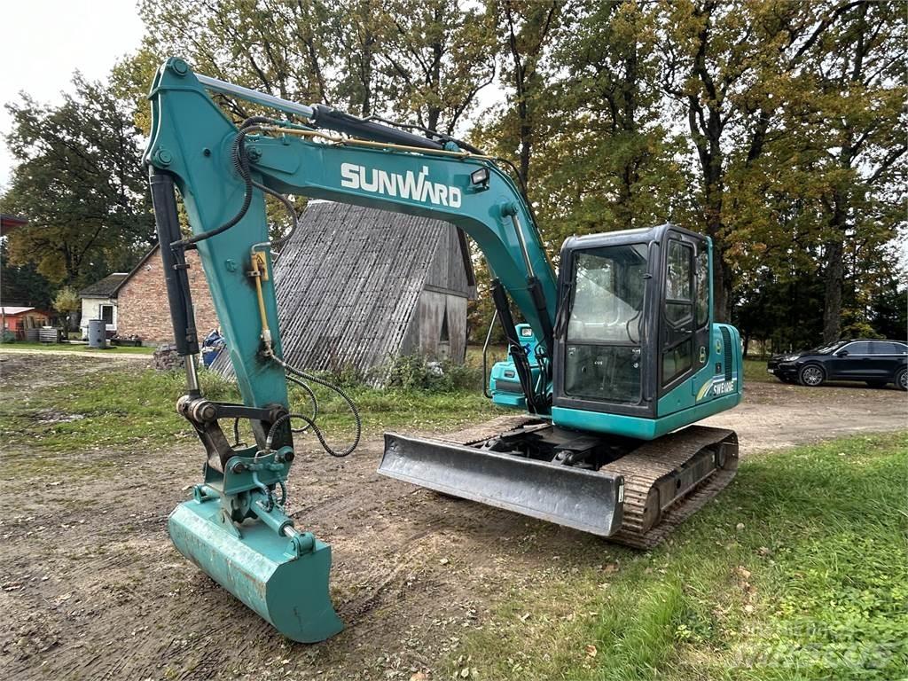 Sunward SWE90E 소형 굴삭기 7톤 미만