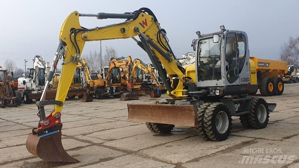 Wacker EW100  휠 굴삭기