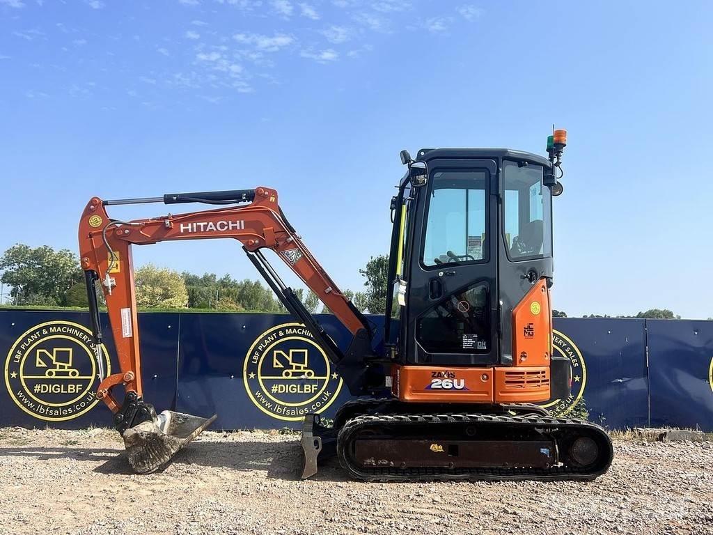 Hitachi ZX26U 특수 굴삭기