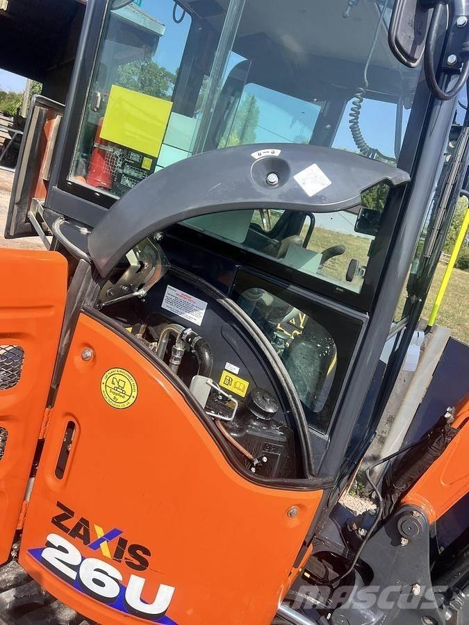 Hitachi ZX26U 특수 굴삭기