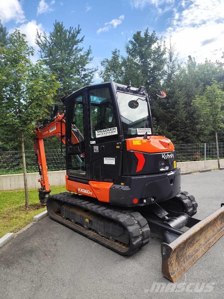 Kubota KX 060-5 소형 굴삭기 7톤 미만