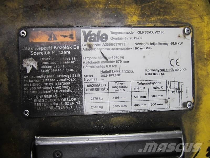 Yale GLP30MX LPG 지게차