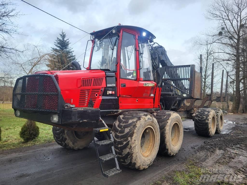 Komatsu 865 원목 포워더