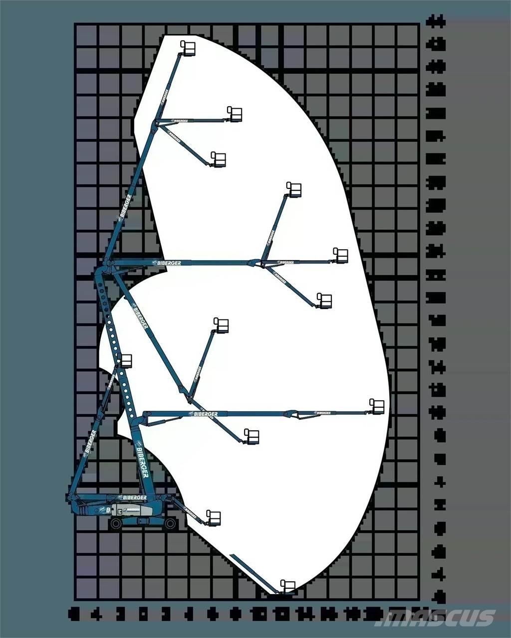Genie ZX 135 관절형 전동이동 리프트