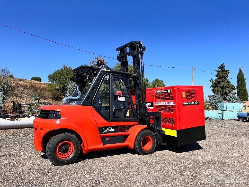 Linde H 80 디젤 지게차