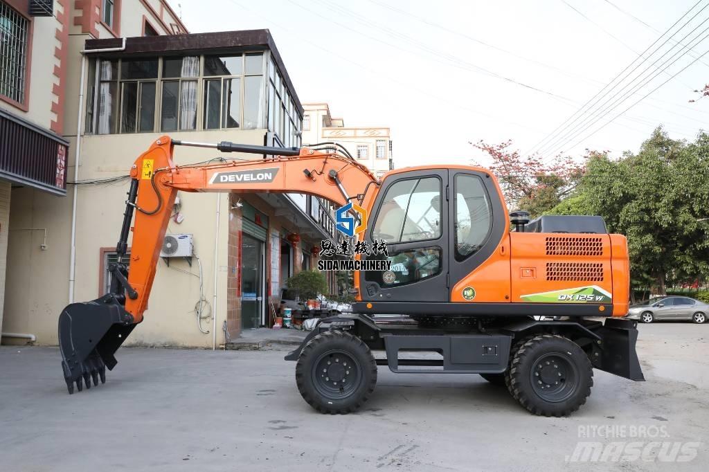 Develon DX125W  휠 굴삭기
