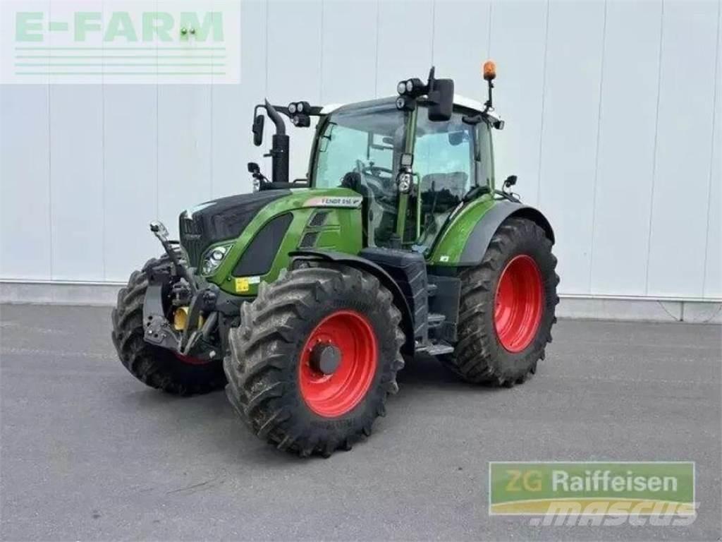 Fendt 516 s4 트랙터