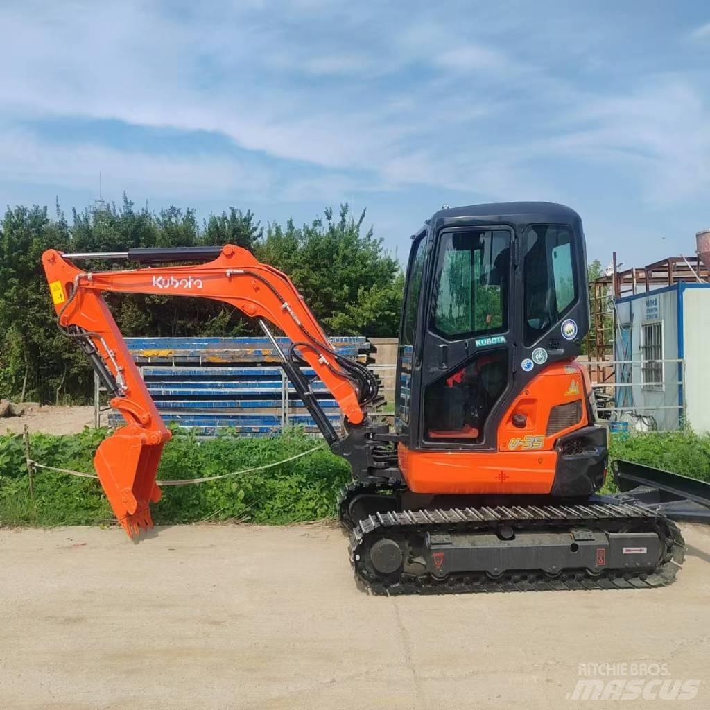 Kubota U 35 소형 굴삭기 7톤 미만