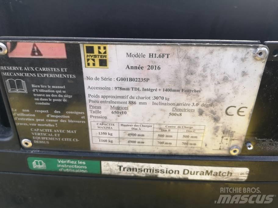 Hyster H 1.6 FT LPG 지게차