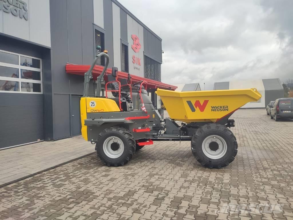 Wacker Neuson DW60-3 건설현장 덤프트럭