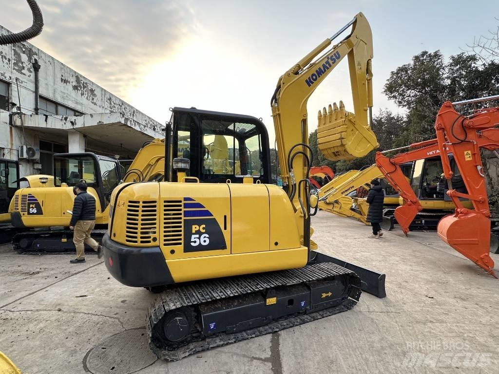 Komatsu PC 56-7 소형 굴삭기 7톤 미만