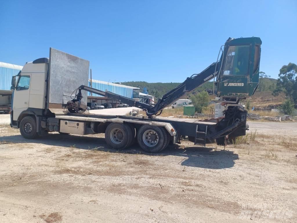 Volvo FH 540 6X4 목재 크레인