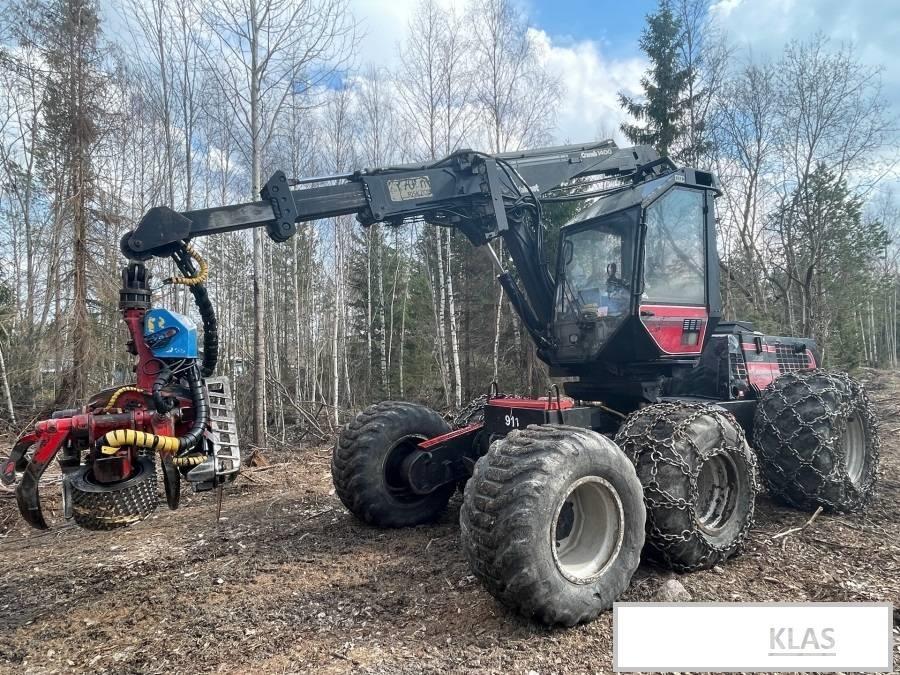 Valmet 911 원목 하베스터