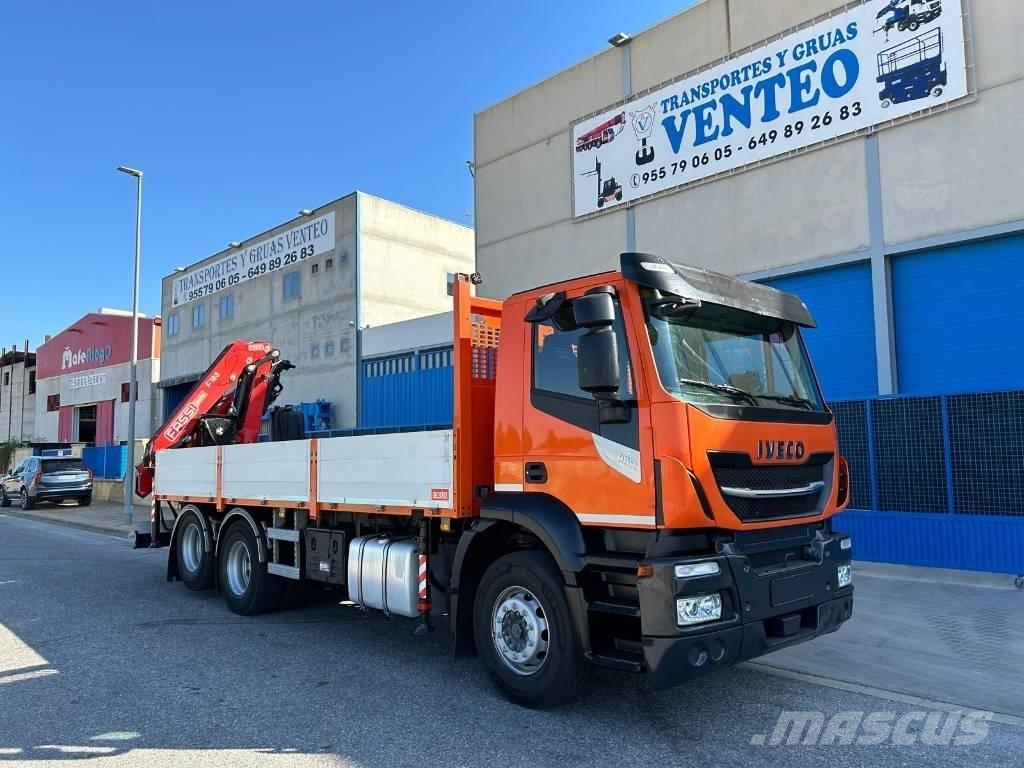 Iveco Stralis 420 크레인 트럭