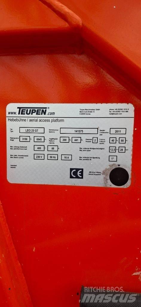 Teupen LEO23GT 관절형 전동이동 리프트