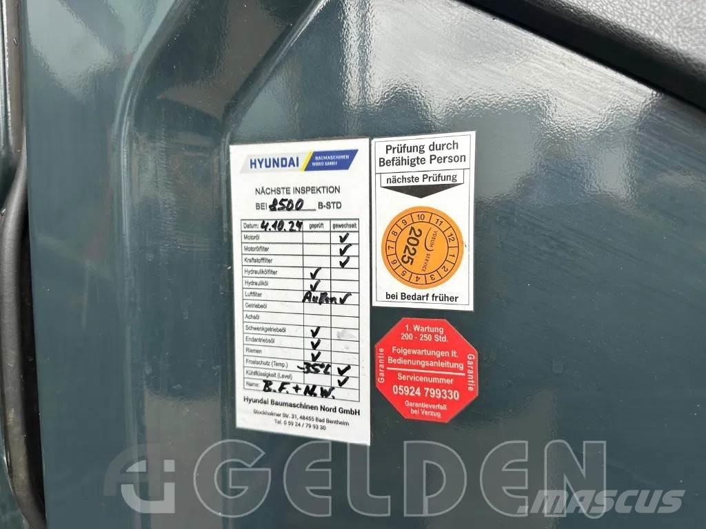 Hyundai HX220L 대형 굴삭기 29톤 이상