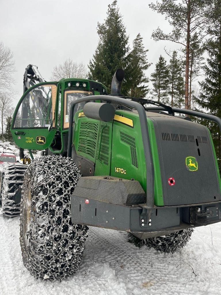 John Deere 1470G 원목 하베스터