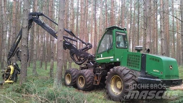 John Deere 1470D 원목 하베스터
