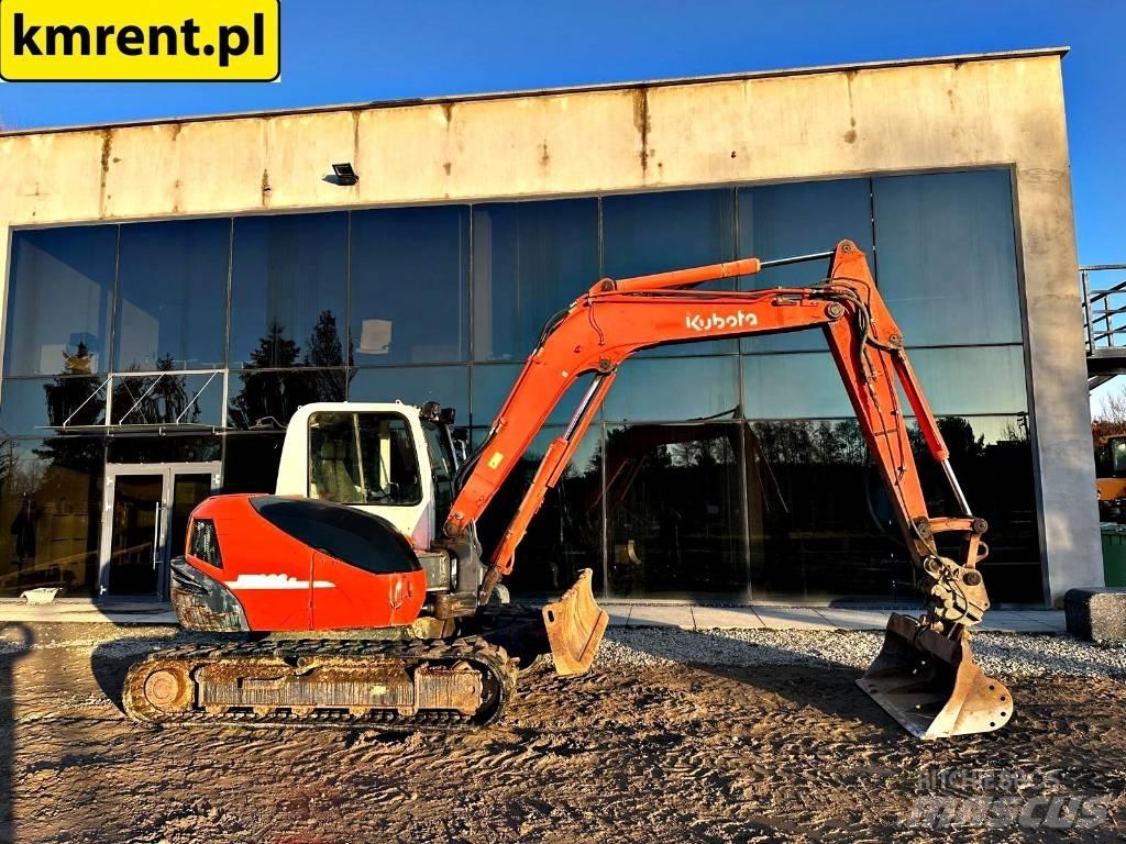 Kubota KX 080-3 중형굴삭기 7톤-28톤