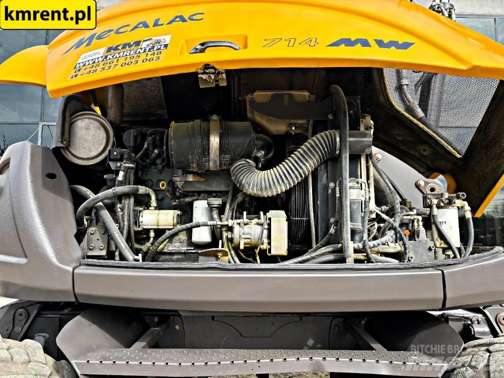 Mecalac 714 MW  휠 굴삭기
