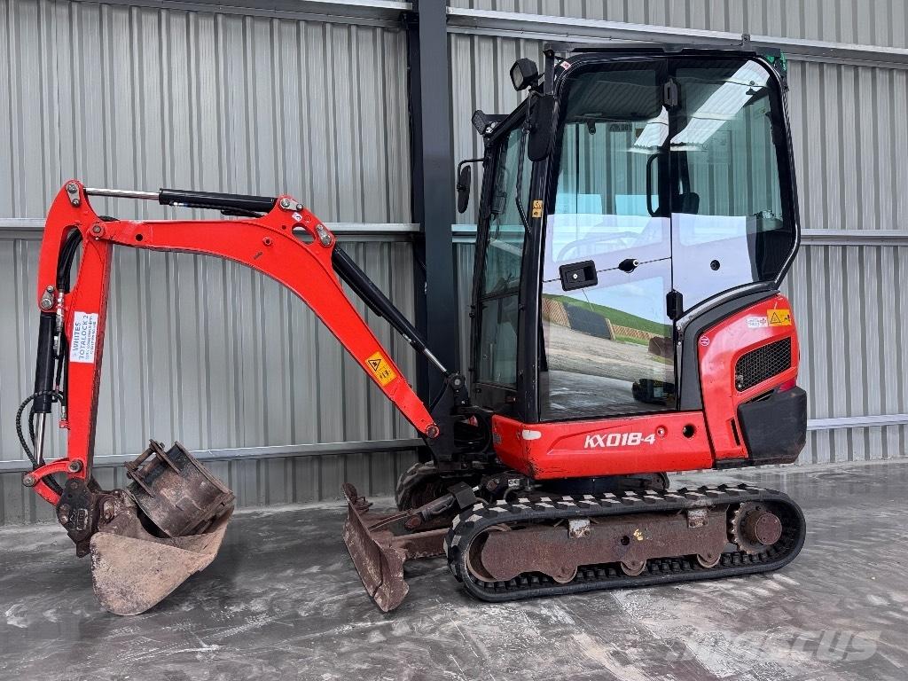 Kubota KX 018-4 소형 굴삭기 7톤 미만