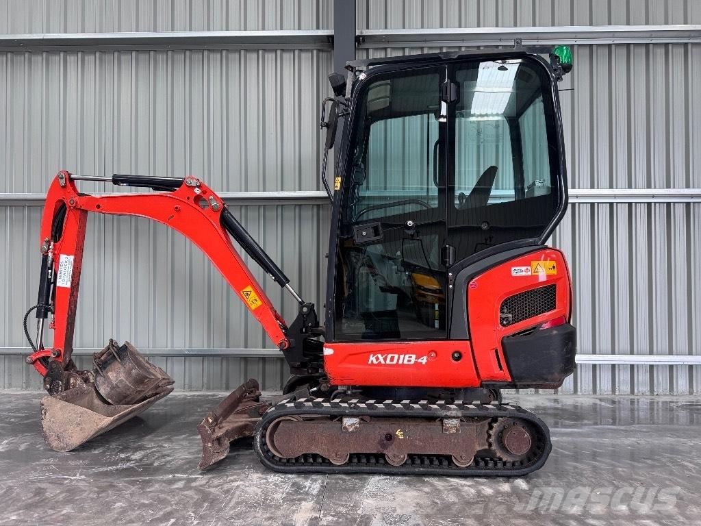 Kubota KX 018-4 소형 굴삭기 7톤 미만