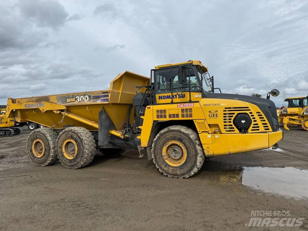 Komatsu HM300-5 연결식 홀러