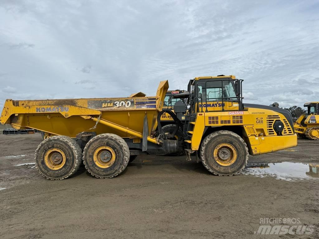 Komatsu HM300-5 연결식 홀러