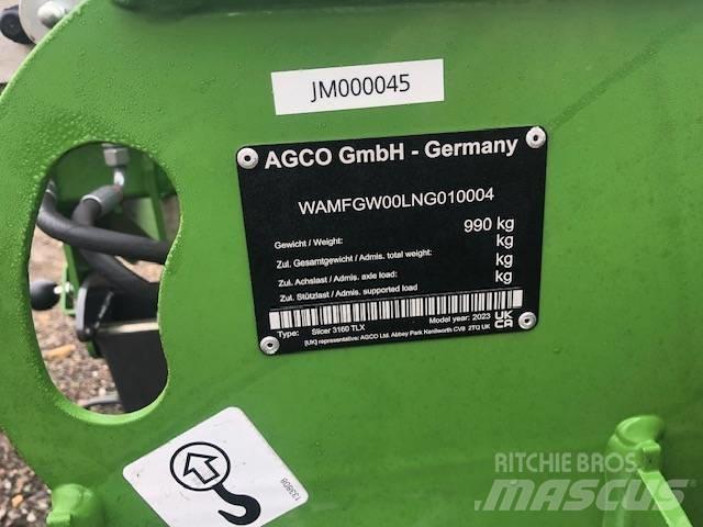 Fendt 3160 TLX MOWER 제초기