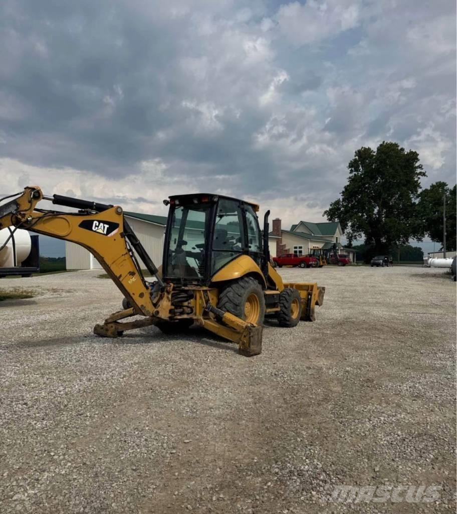 CAT 420 F 백호로더