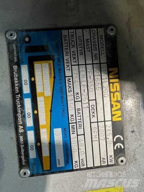 Nissan G1N1L20Q 전동 지게차