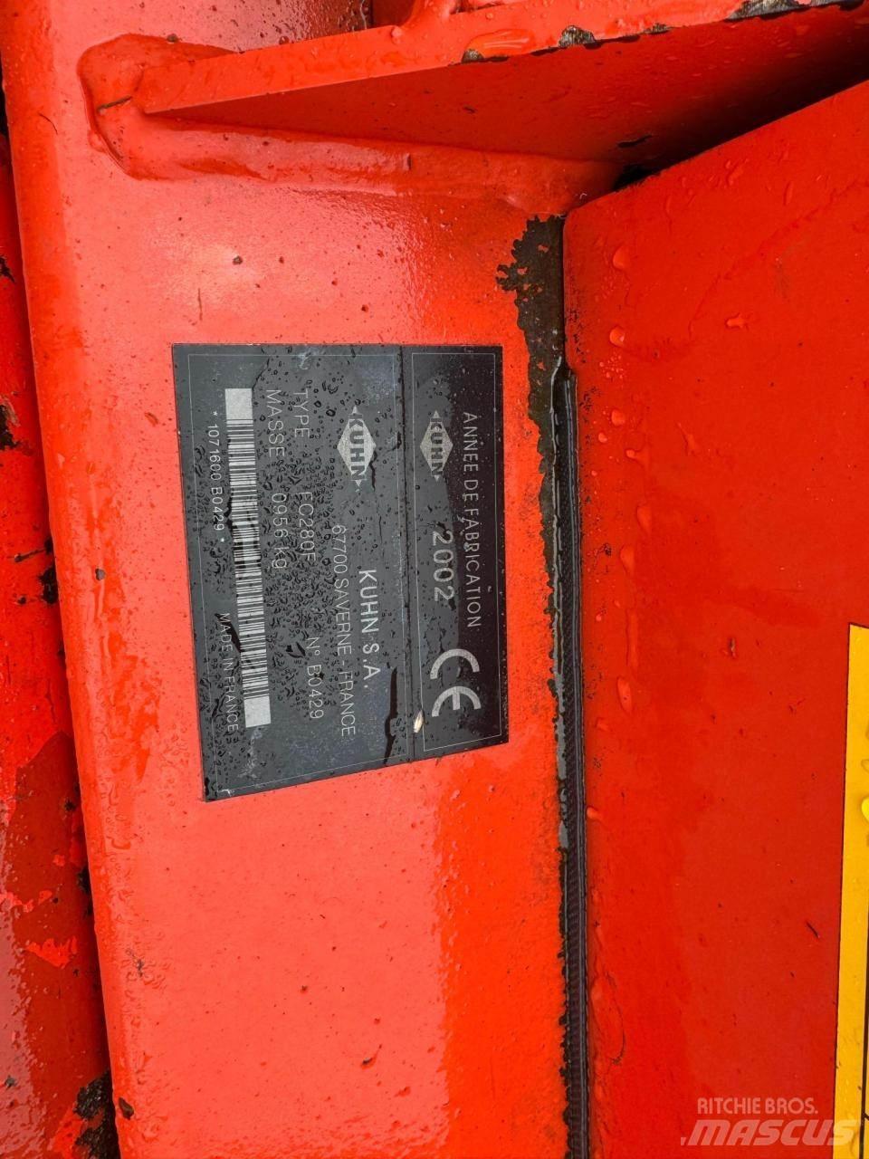 Kuhn FC280F 제초기