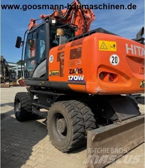 Hitachi ZX 170 W-6  휠 굴삭기