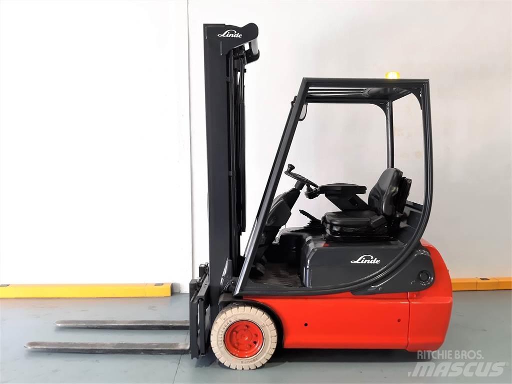 Linde E16C 02 전동 지게차